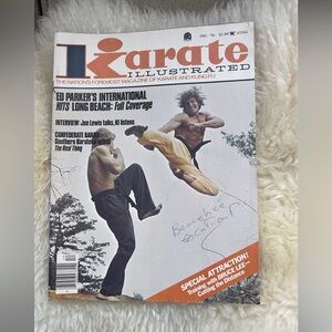 Vintage Karate Illustrated Magazine - Dynamic Martial Arts Insights